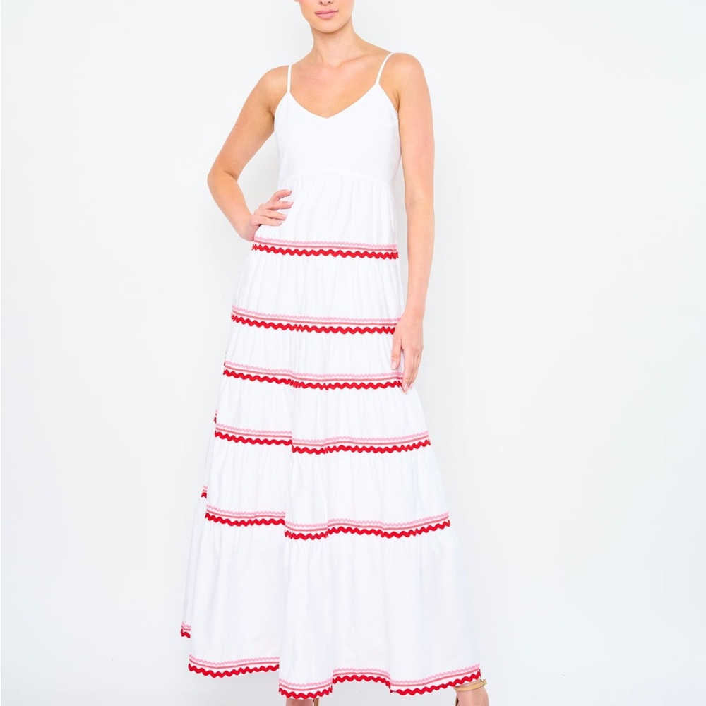 FLORA BEA DAVIE DRESS - IVORY Sz S